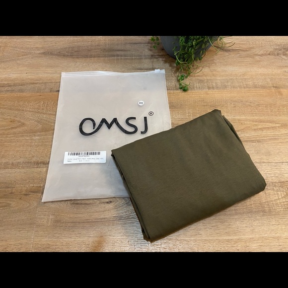 Long sleeve army green shirt - Picture 5 of 5